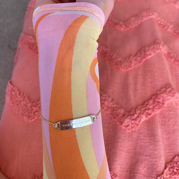 Orange and Pink Mesh Shirt Tilly’s - Picture 3 of 4